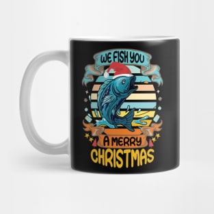 We fish a merry Christmas Mug